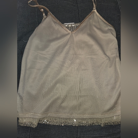 CJLA Champagne Sequin Women's Top - Picture 4 of 4